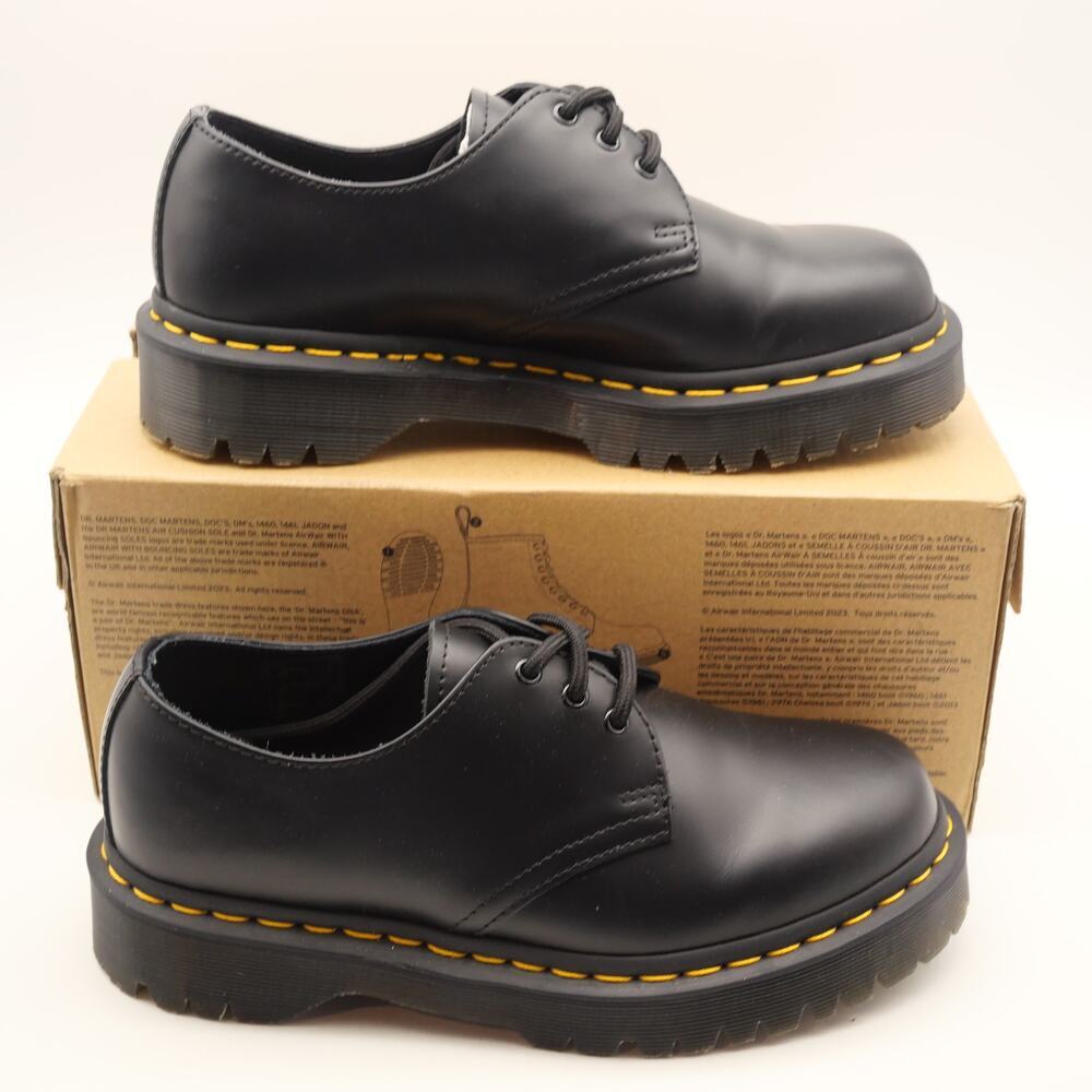 NEW Dr. Martens 1461 Bex Women's 7 Smooth Leather Oxford Shoes Platform Men's 6 - Picture 4 of 10